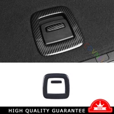 For BMW X3 G01 X4 G02 2018-22 Carbon Fiber Back Door Tailgate Handle Cover Trim