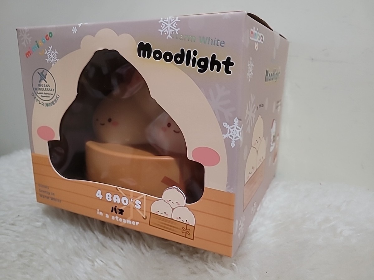 Mimicoco Moodlight 4 BAO In Steamer Glows In Warm White Light