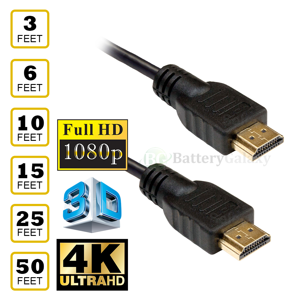 Câble HDMI ETHERNET 1.4 (2m) 4K Compatible PS4 / Switch / Xbox One