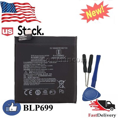FOR ONEPLUS 7 PRO GM1910 - GM1925 REPLACEMENT BATTERY BLP699 1031100009 3880mAh