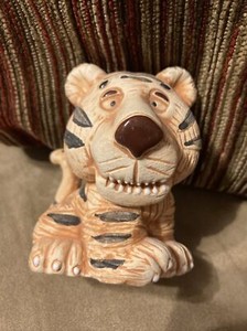 Tiger figurine.  Resin