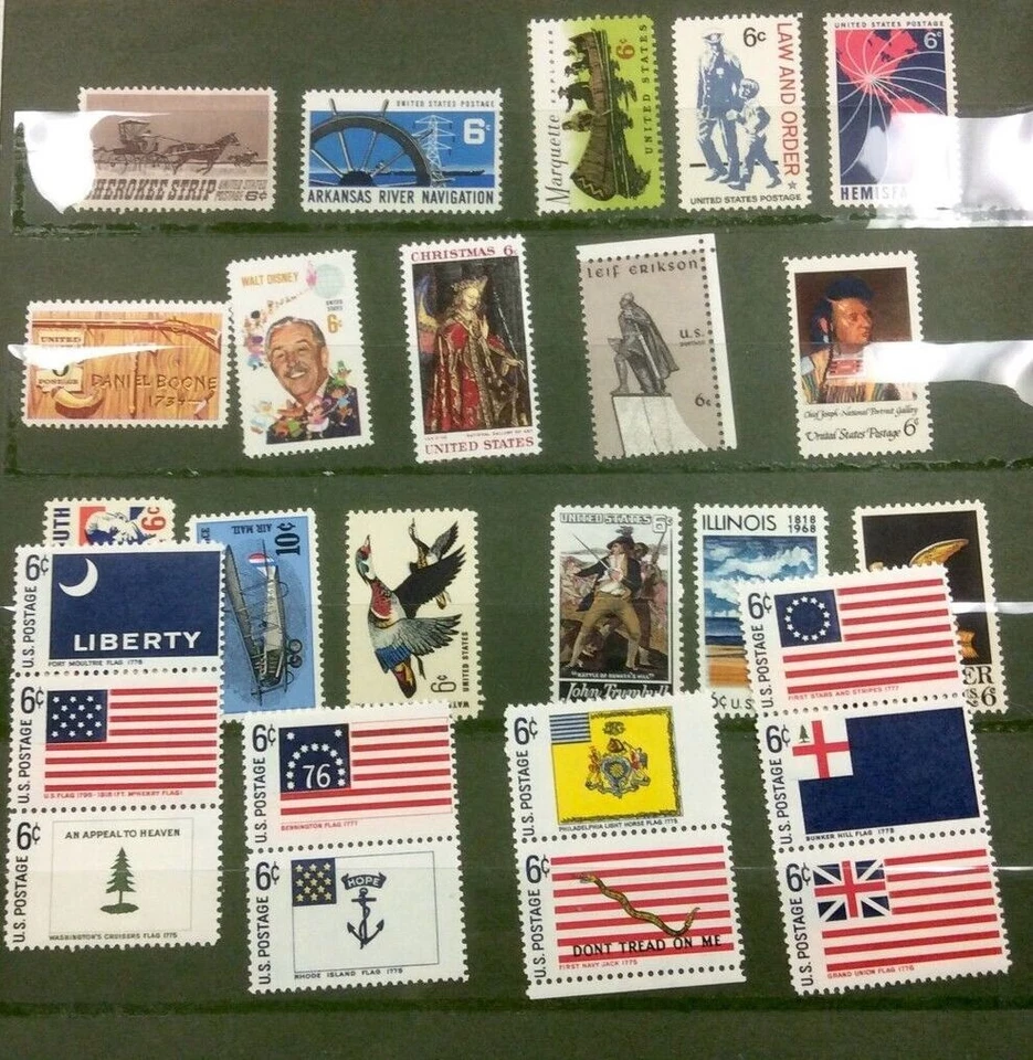 Juego como nuevo #334-890 edición especial edición MNH 1968 #1338/C74 Foto 2 de 4