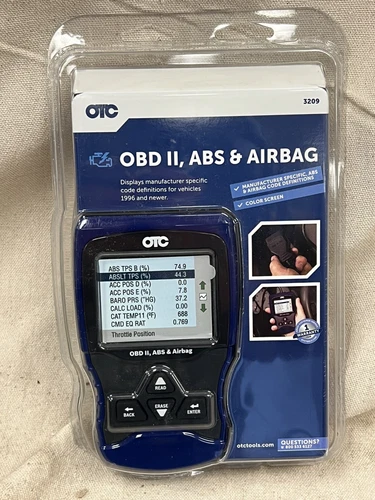 OTC 3209 ABS and Airbag Scan Tool OBD LCD USB Cable