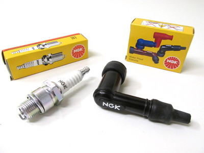 Zündkerzenstecker NGK LB05F Zündkerze B8HS NSU Quickly Super Max Fox Lux Konsul
