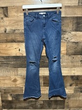 Levi Mid Rise Flare 12 Reg Girls JEans