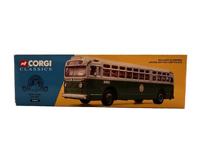 CORGI CLASSICS BUS NEW YORK GM 4507 NIB 1/50 SCALE MODEL 54004 | eBay