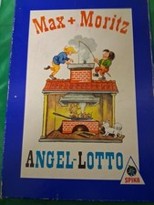 Max + Moritz  Angel Lotto mit  Magnetangeln / von SPIKA / Vintage