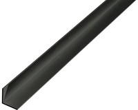 Winkelprofil Alu Schwarz Eloxiert 15X15X1 Mm, 2 M