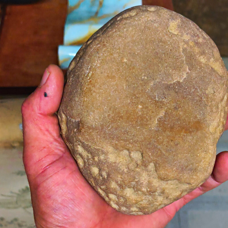 Native American Tool-Grinding Stone