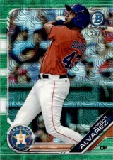 Yordan Alvarez 2019 Bowman Mega Box Mojo Green #BCP-123 29/99