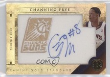 2010 Gold Standard NBA Team Logo Signatures 33/199 Channing Frye Patch Auto s7f