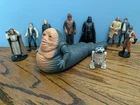 Vintage Star Wars Lot of 10 - Jabba, Vader, Han Solo, Qui Gon, Hux, R2D2, Chewy