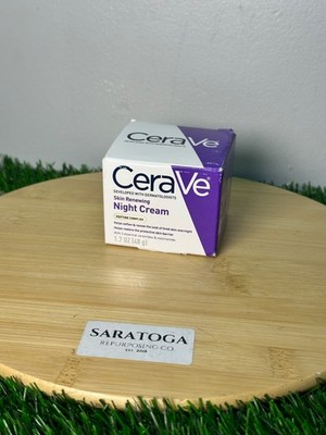 Cerave Skin Renewing Night Cream ~ 1.7oz (48g) ~ Helps Soften + Renew Tired Skin