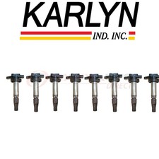 8 pc Karlyn Direct Ignition Coil for 2009-2010 Jaguar XF 4.2L V8 - Spark ze