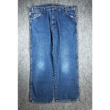 Y2K Dickies Baggy Jeans 40x30 Blue Carpenter Style