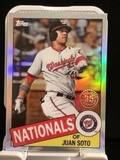 2020 Topps Chrome - 1985 Topps Juan Soto #85TC-3 Refractor