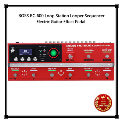 Boss RC-600 Loop Station Looper Sequenzer Effektpedal für E-Gitarre JP RC600