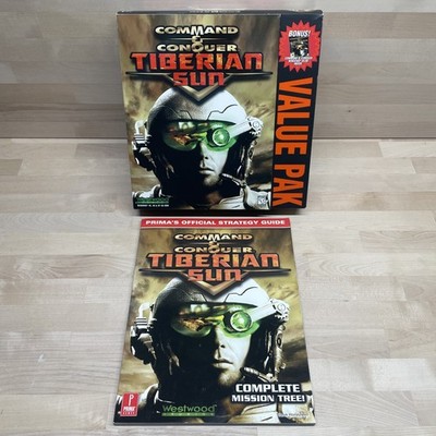 Command & Conquer: Tiberian Sun Big Box PC Game - Value PAK **W/Strategy Guide**