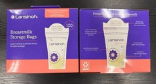 Lansinoh Breastmilk Breast Pump Storage Bag 100ct Ea - 2 pack 200 Total Bags