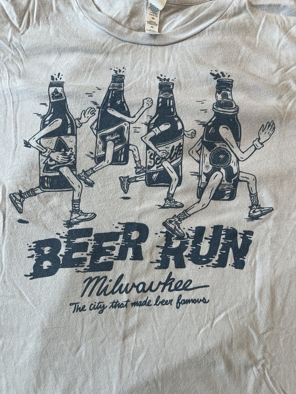 Milwaukee Beer Run Vintage Design XXL