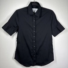 The Shirt by Rochelle Behrens Women Small Button Up Top Favorite Things No Gape