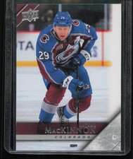 #T-19 2020-21 Upper Deck Nathan MacKinnon 2005-06 Upper Deck Tribute Avalanche