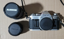 Canon AE-1 35mm Camera w/ 50mm  80-200mm Lenses