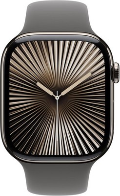 Apple Watch Series 10 (GPS+LTE) 46MM Natural Titanium Case Stone