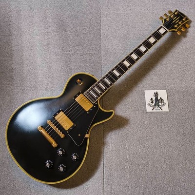 Edwards Les Paul Custom Type Black ESP Electric Guitar Duncan Made In Japan #2