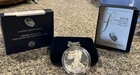 2018-S AMERICAN EAGLE ONE OUNCE SILVER PROOF COIN w COA  AND BOX   051408