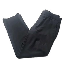 Lauren Ralph Lauren Pant Slacks Trousers 100 Wool Mens Vintage Black EUC