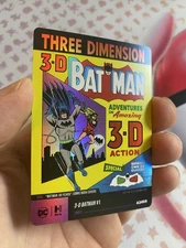 Official DC - Batman 85 Years: Comic Book Covers 3-D Batman #1 Holo Epic