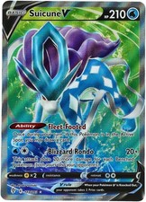 Suicune V (Full Art) 173/203 SWSH07: Evolving Skies Holo on eBay