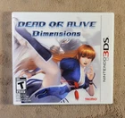 Dead or Alive: Dimensions (Nintendo 3DS, 2011) CIB Complete  & Tested
