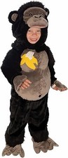 FORUM GORILLA HALLOWEEN COSTUME SIZE TODDLER 2-4 70406