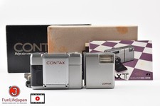   Near MINT in BOX w/ Flash  Contax T 35mm Film Camera Sonnar 38mm F2.8 T Japan
