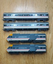 Hornby OO Intercity HST 125 43051/43072 4 Car Set *FREEPOST* Spares Or Repairs