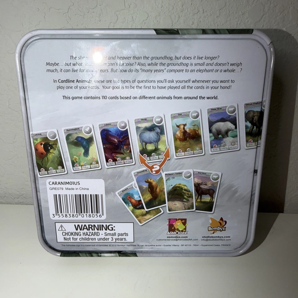 Cardline Animals Family Fun Card Game Asmodee Games - Image 4 of 4