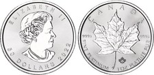 Kanada 50 Dollar 2022 Maple Leaf Platin 1 Unze Stempelglanz, in Kapsel   140807