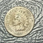 1867 Indian Head Cent- Semi Key Date G Details