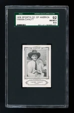 1926 Sports Company of America (Spalding Champions) Yakima Canutt RC SGC 8.5