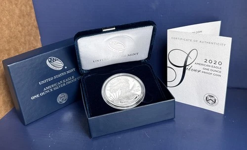 2020 American $1 Eagle 1 oz Silver Proof Coin
