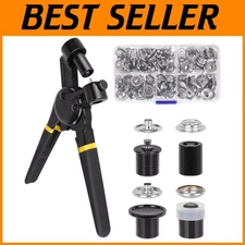 Versatile Canvas Snap Pliers & Fastener Kit - 15mm Snaps for Easy Repairs