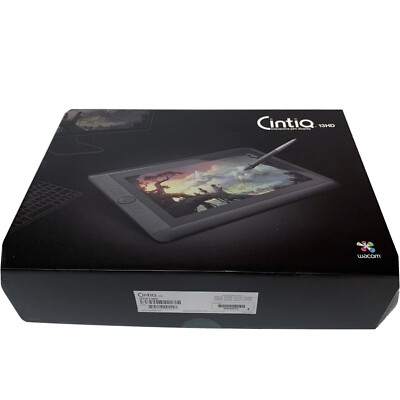 【24】Wacom Cintiq13HD Cintiq 13 HD Graphic Pen Tablet for Drawing