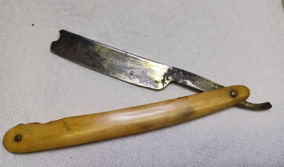1800s Frederick Reynolds Straight Razor Sheffield England Frederick