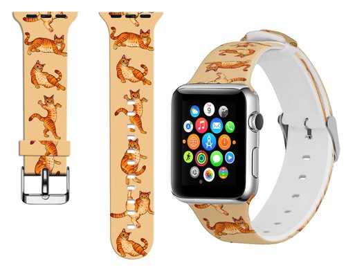 Soft Silicone Sport Bands for Apple Watch Series SE 7 6 5 4 iWatch Strap 40/44mm - Picture 44 of 55