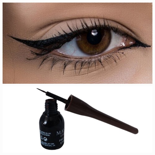 Make Up Gallery Lasting Intense Pro Liquid Eyeliner - Colour Brown 4 - Black 1 - Picture 6 of 11