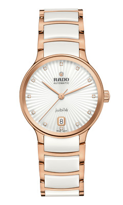 Rado Centrix Automatic Diamonds Stainless Steel White Dial Women Watch R30037744