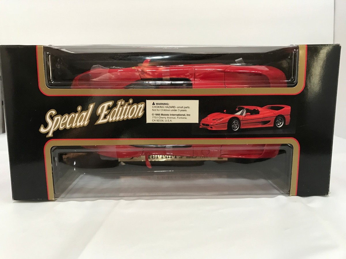 Maisto Special Edition 1995 Ferrari F50 1:18 Scale Diecast NEW | eBay