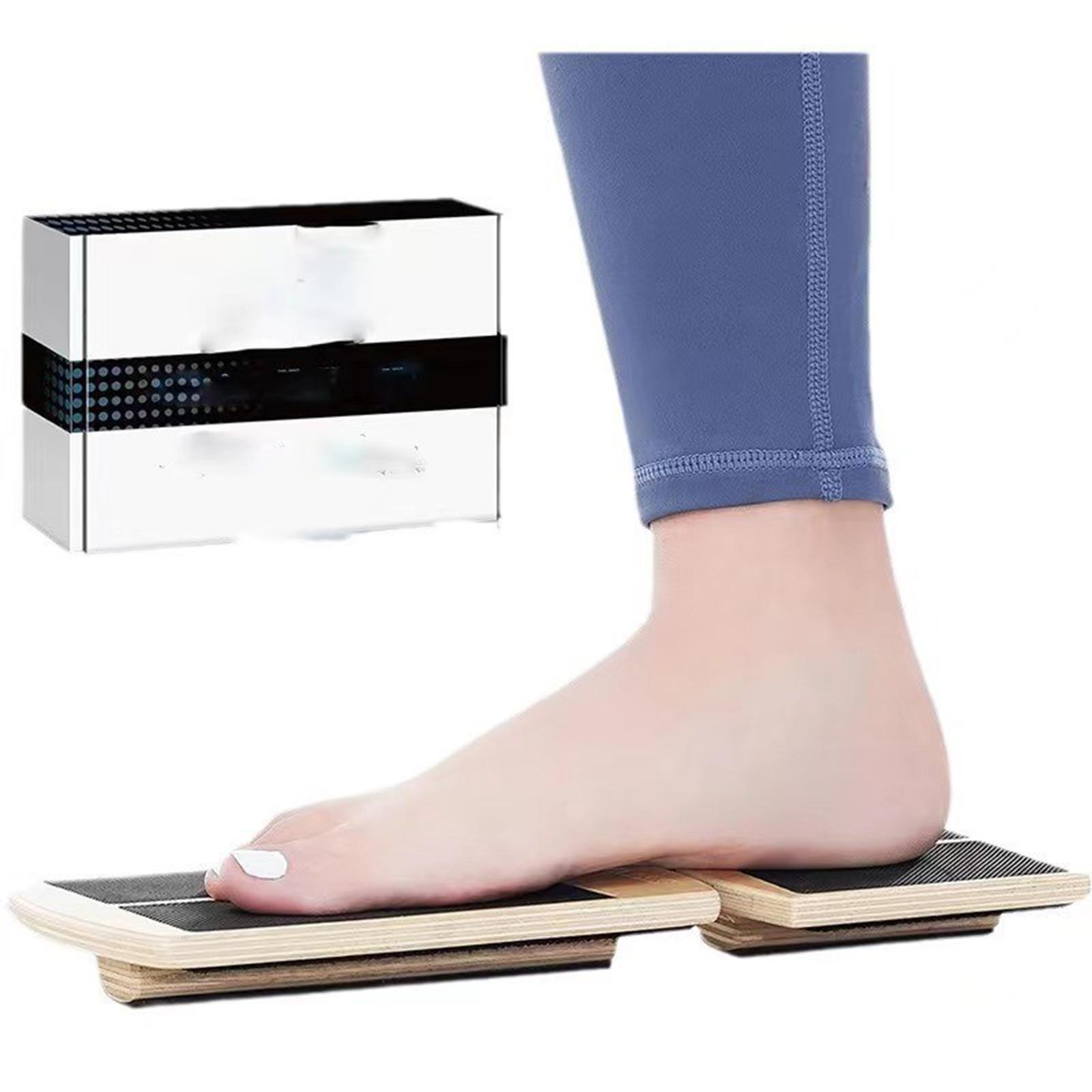 Single Balance Board Wood Board for Plantar Fasciitis Relief Sprained Ankle eBay